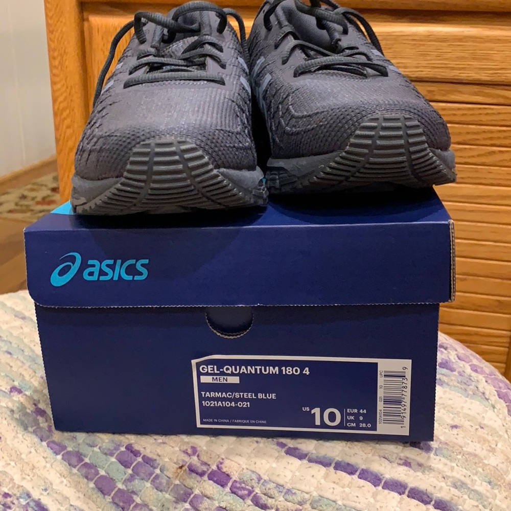 ASICS Gel-Quantum Steel Blue never worn